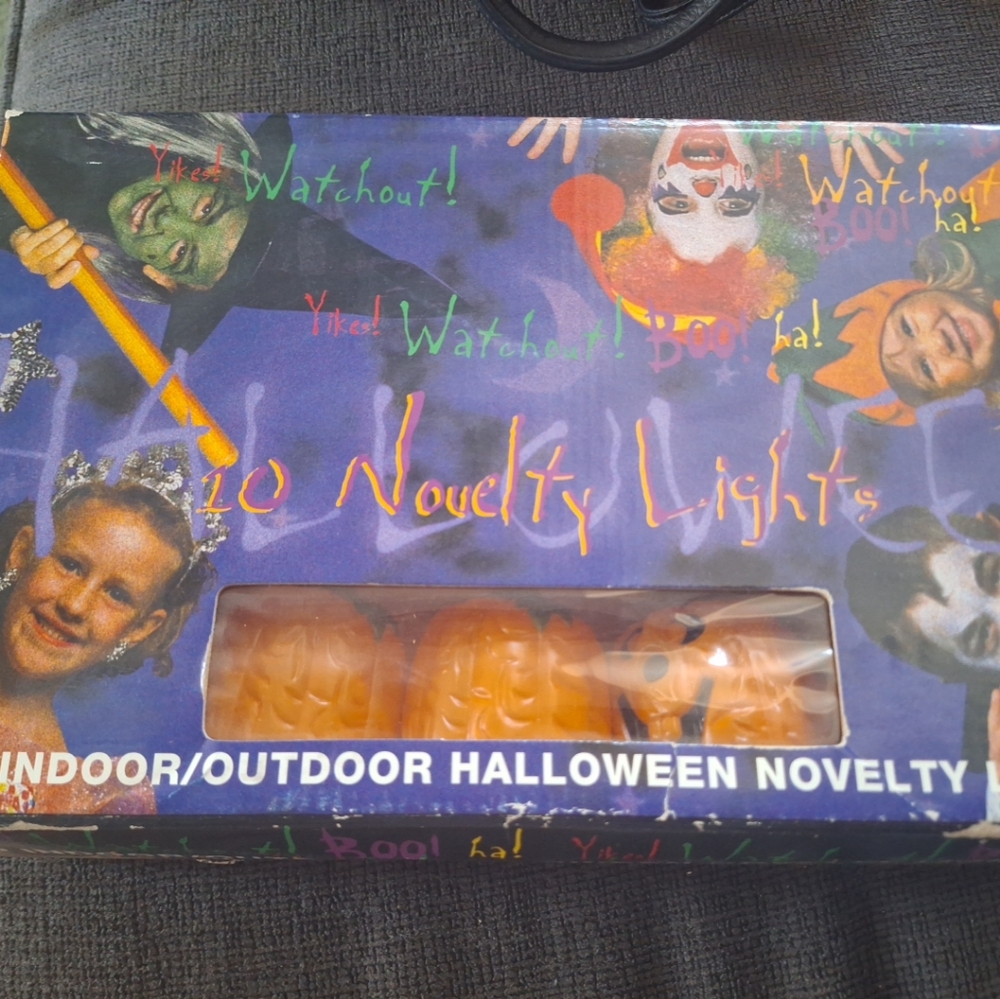 Vintage halloween lights